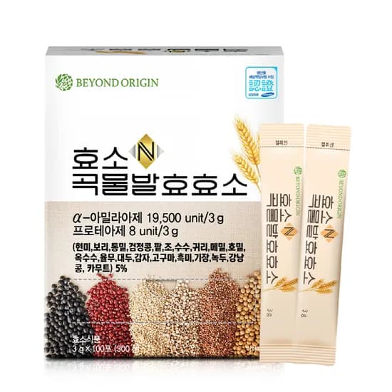 비욘드오리진 효소N 곡물발효효소, 3g, 100포, 1박스