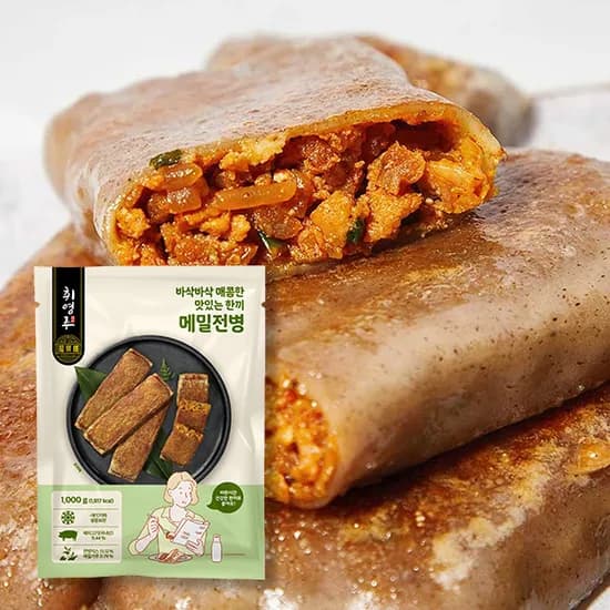 취영루 바삭바삭 매콤한 맛있는 한끼 메밀전병, 1kg, 1개