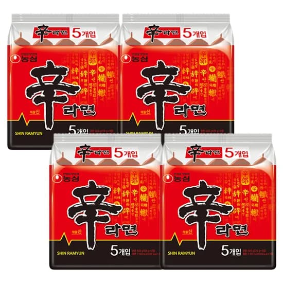 농심 신라면, 120g, 20개