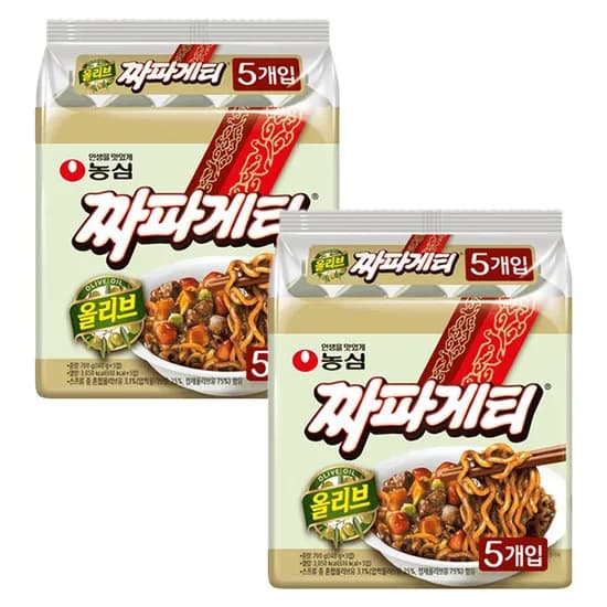 농심 올리브짜파게티 140g 10개