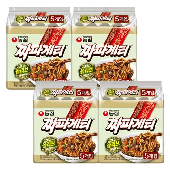 농심 올리브 짜파게티 140g 20개