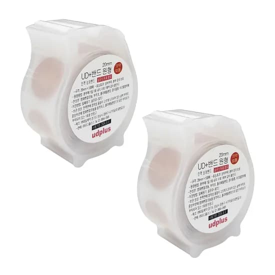 유디플러스 원형롤밴드 20mm 100매입 2개 6,790원