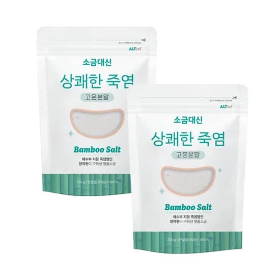 알티스트 소금대신 상쾌한 죽염 250g 2개
