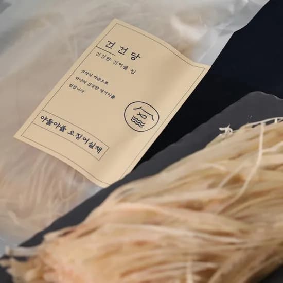 건건당 야들야들 오징어실채, 1kg, 1개