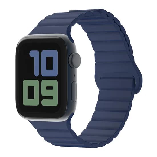스카이 애플워치 마그네틱 실리콘 스트랩 인디고 블루 42/44/45/49mm 1개 7,890원
