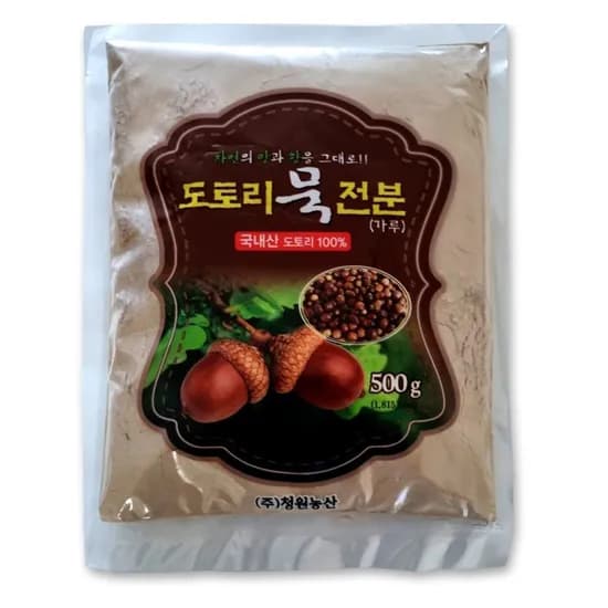 큰산큰강 도토리묵전분 국산 500g 1개 17,400원