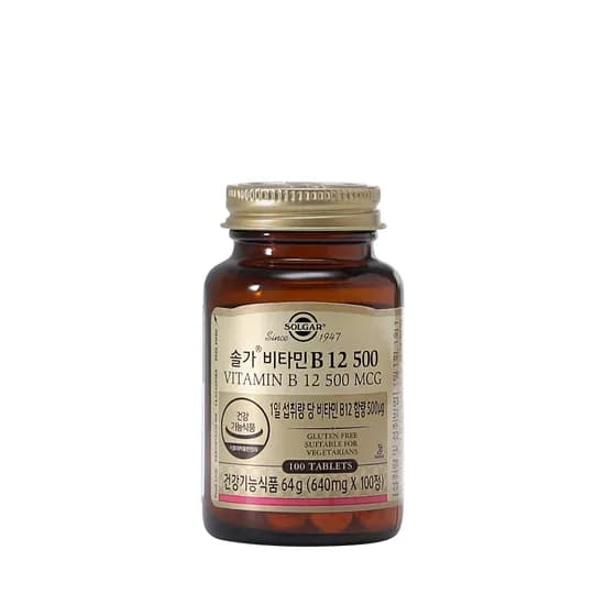솔가 비타민 B12 500mcg 100정 1개
