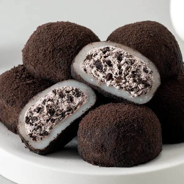 화과방 블랙쿠키찰떡 320g 8개입 1박스