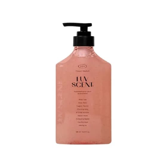 럽센트 스크럽 워시 플라워마켓 화이트 튤립향 500ml 2개