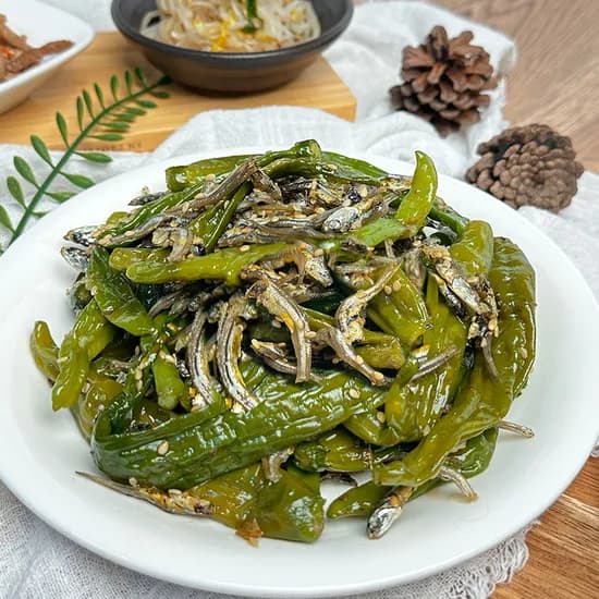꽈리고추 멸치볶음 350g 1개