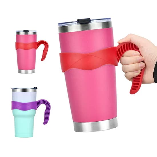 텀블러 손잡이 보조홀더, DD-13111, 핑크, 30oz, 1개