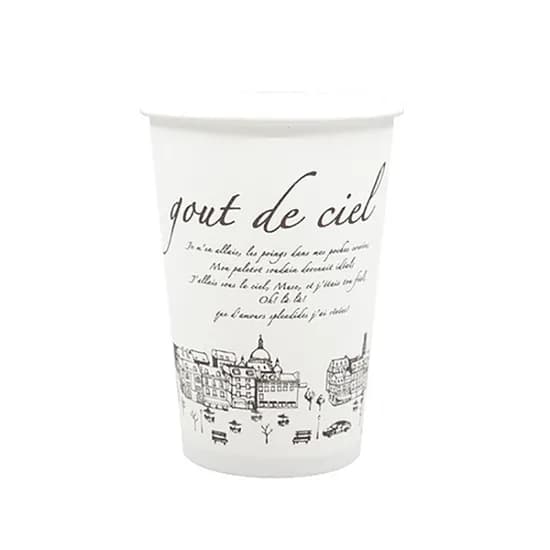 파리 종이컵, 13oz, 100개