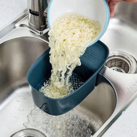 물빠짐 수세미 거치대, 블루, 2개