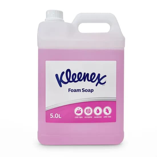 크리넥스 폼 솝, 로즈라일락향, 5L, 1개
