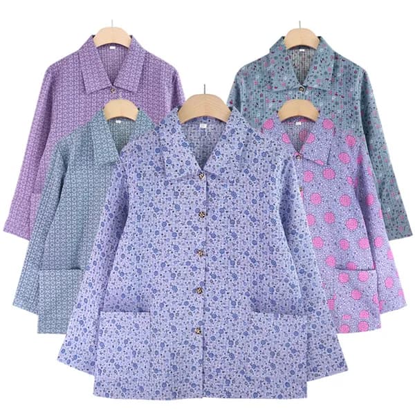 쉬폰 주머니 가디건 자켓 파랑 4XL 1개 21,900원