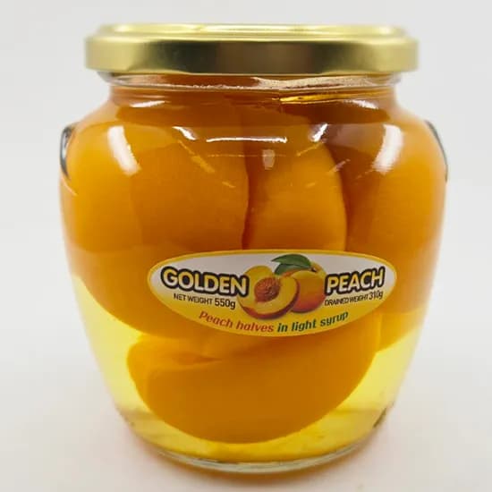 골든피치 복숭아 황도 통조림 병조림 550g 2병