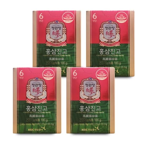 정관장 홍삼진고 100g 4개