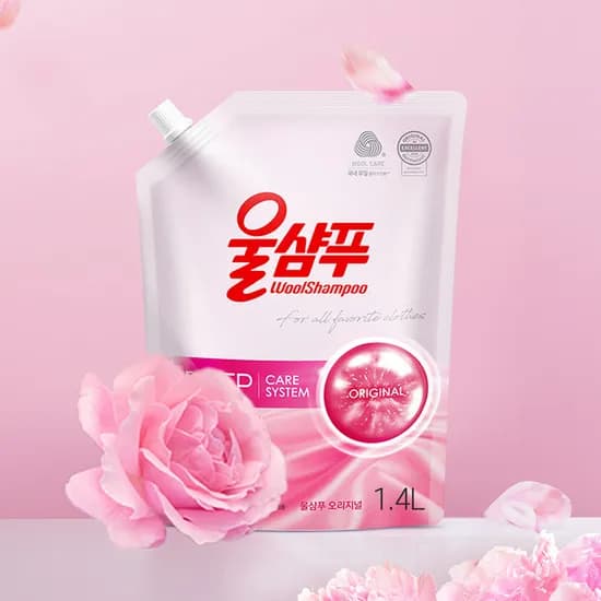 애경 울샴푸 리필 오리지널 1.4L 1개