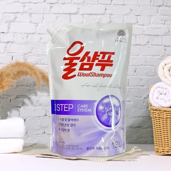 울샴푸 퍼플라일락 캡리필 1.3L 1개