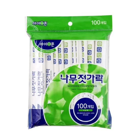 아이존 일회용 나무젓가락, 100개