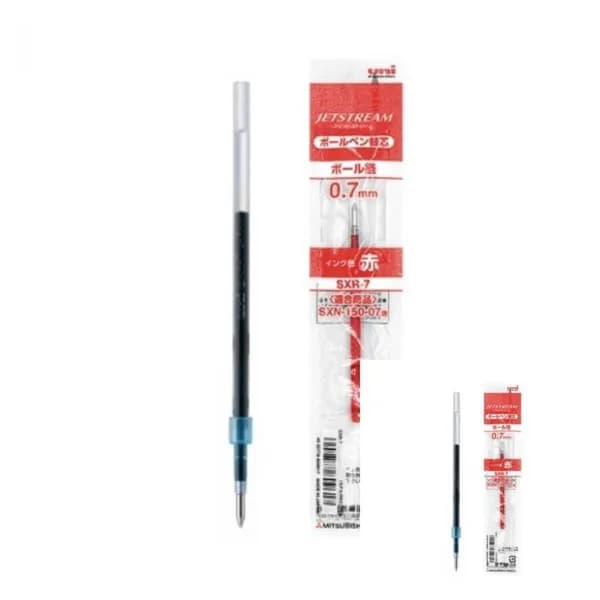 제트스트림 단색용 리필심 적색 0.7mm 10개입