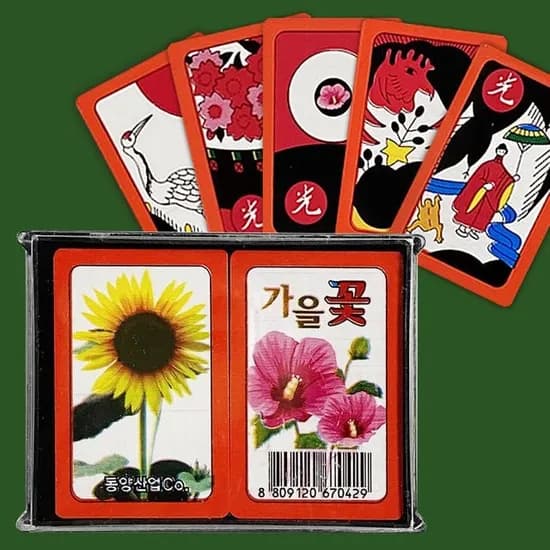 동양산업 가을꽃 화투 레드 1팩