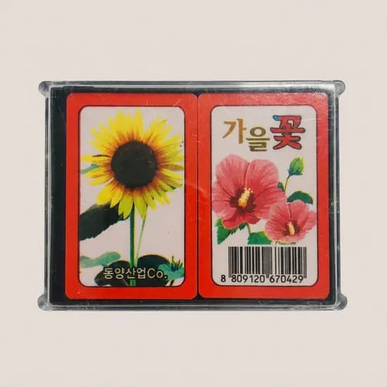 동양산업 가을꽃 화투 레드 1팩