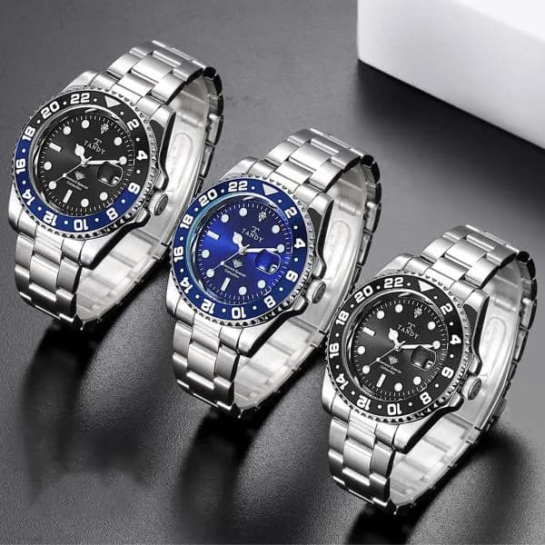 탠디 다이아몬드 남성 메탈시계 DIA-3922 BLUE-BK 83,000원