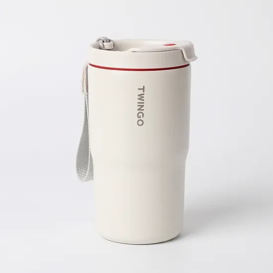 트윙고 스텐 더카페 텀블러 화이트 480ml 1개