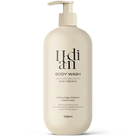 헤디안 아로마 데일리 모이스처 바디워시, 호텔포레스트향, 1L, 1개