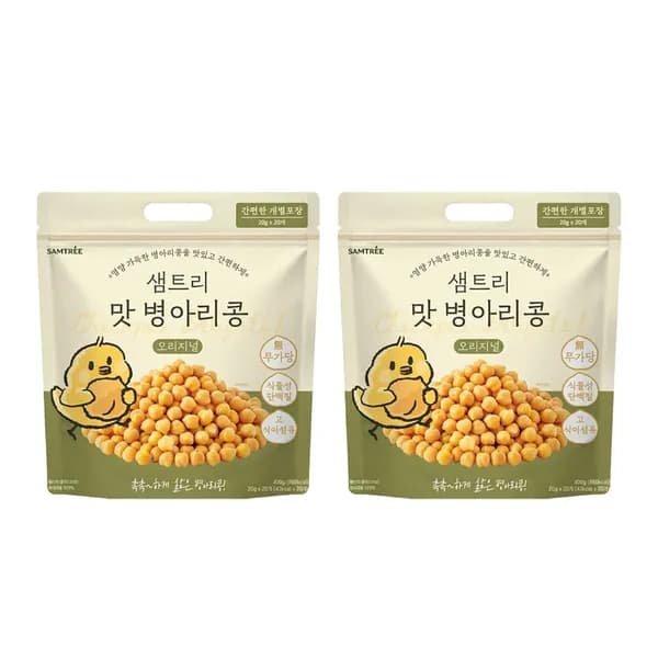 샘트리 맛 병아리콩 오리지널 400g 2개