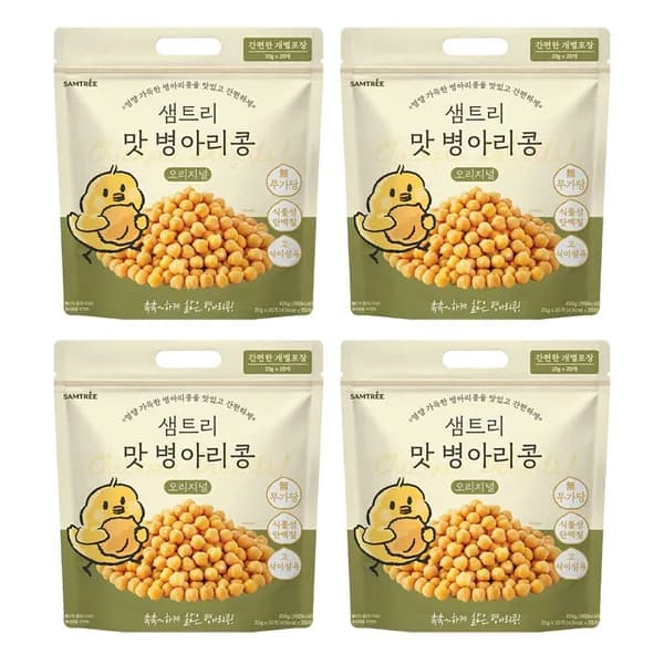 샘트리 맛 병아리콩 오리지널 400g 4개