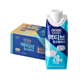 일동후디스 하이뮨 프로틴 밸런스 액티브 밀크쉐이크 제로