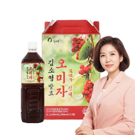 김소형 발효 오미자 진액 1L 2개 17,850원