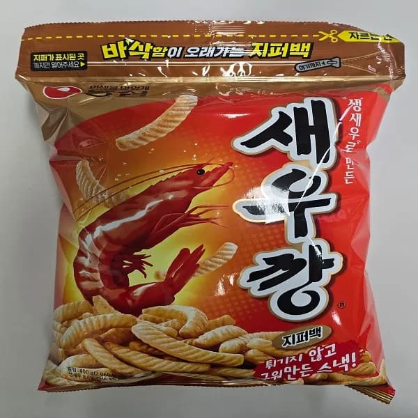농심 노래방 새우깡 400g 2개
