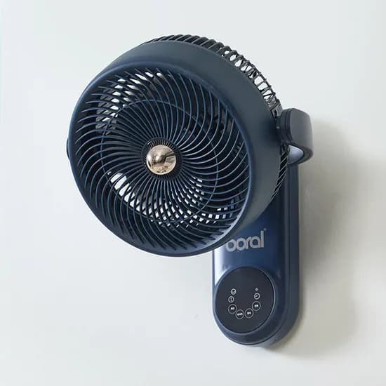 보랄 벽걸이 에어 서큘레이터, BR-FW700R, 리모컨형, 1개