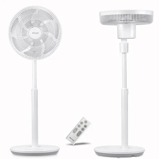 신일전자 프리미엄 3D 입체회전 BLDC 저소음 리모컨 스탠드 선풍기 12단계 풍속 8시간 타이머 좌석용 사무실 가정용, SIF-E14SJIV, 1개