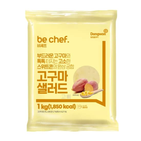 비셰프 고구마샐러드 1kg 1개