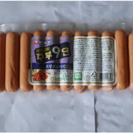 목우촌 주부 9단 프랑크 소시지 500g 1개