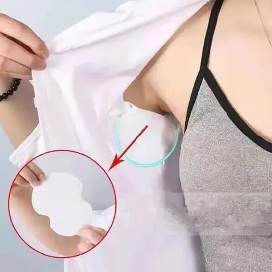 겨땀 패드, 100개
