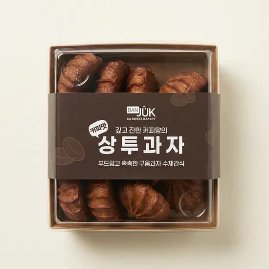 BANJUK 커피맛 상투과자 200g 2개