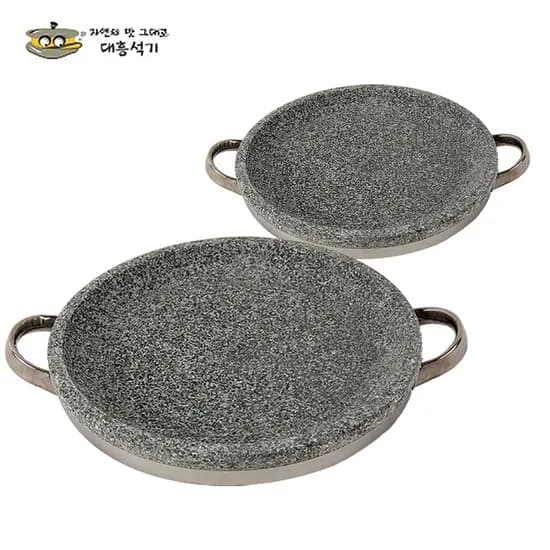 천연곱돌 깊은 전골판 32cm 1개