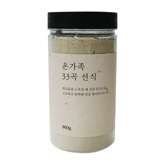 태평선식 온가족 33곡 선식 800g 1통