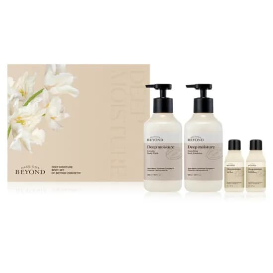 비욘드 딥 모이스처 바디 2종 세트, 크리미 워시 300ml + 스무딩 에멀전 300ml, 2개