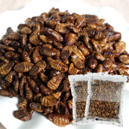 쪽빛누리 냉동 번데기, 1kg, 2개