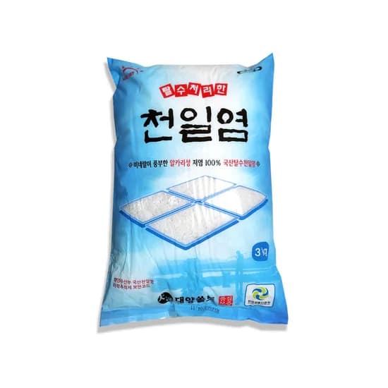 대양 탈수 소금, 국내산, 천일염, 3kg, 1개