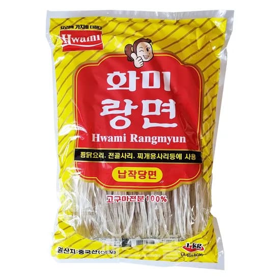 화미 화미랑면 납작당면 1kg 1개