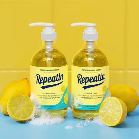 클린부스트 주방세제 깔라만시향 1000ml 2개