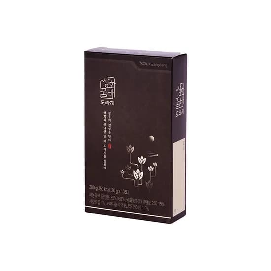 광동 쌍화꿀배도라지, 20g, 10포, 1박스