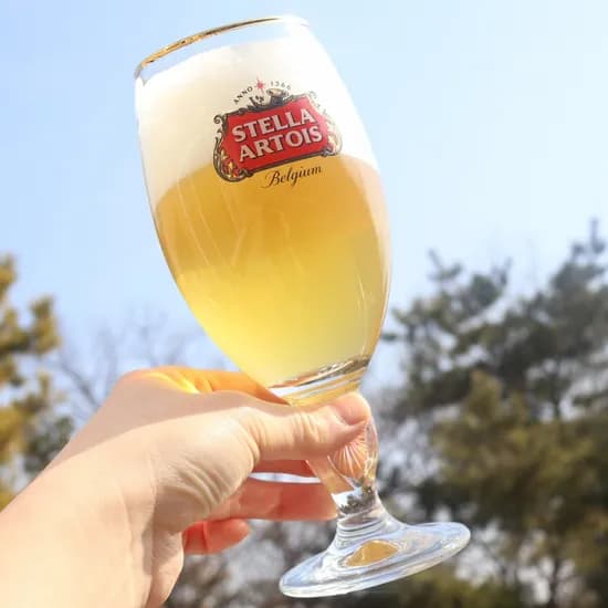 스텔라 아르투아 맥주잔, 330ml, 1개